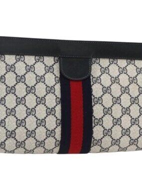 Gucci | Bags | Gucci Sherry Gg Pattern Clutch | Poshmark